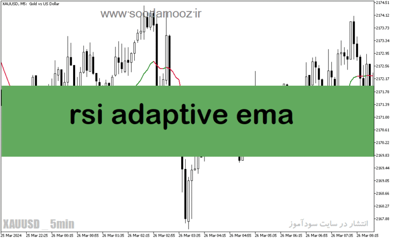 خرید و دانلود دانلود اندیکاتور ترکیب rsi و ma برای متاتریدر5 با نام rsi adaptive ema - تصویر 2