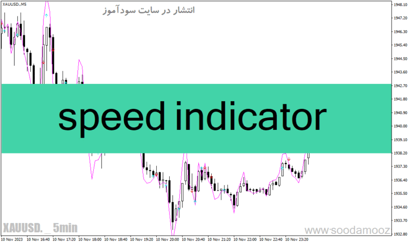 خرید و دانلود دانلود اندیکاتور سرعت روند برای متاتریدر4 با نام speed indicator - تصویر 2