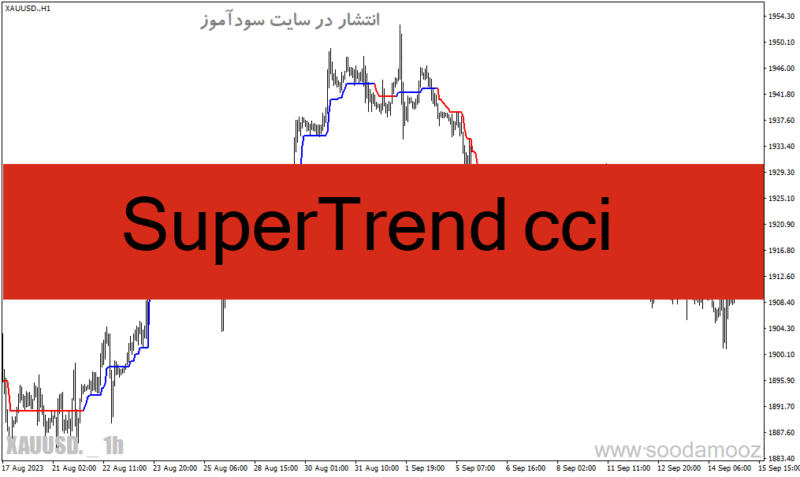خرید و دانلود دانلود اندیکاتور سوپر ترند برای متاتریدر4 با نام SuperTrend cci - تصویر 2