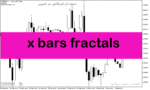 خرید و دانلود دانلود اندیکاتور فراکتال در فارکس برای متاتریدر5 با نام x bars fractals