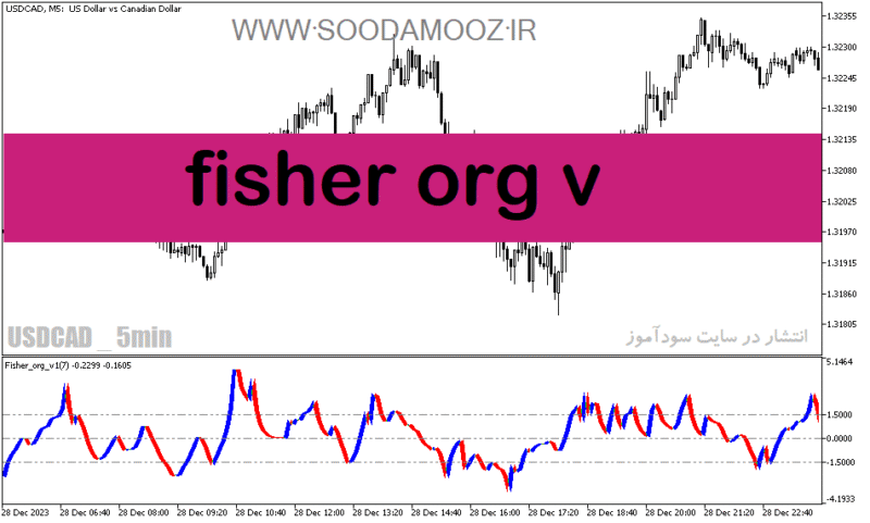 خرید و دانلود دانلود اندیکاتور قیمت حجم برای متاتریدر5 با نام fisher org v - تصویر 2