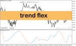 خرید و دانلود دانلود بهترین اندیکاتور برای نوسان گیری کوتاه مدت برای متاتریدر5 با نام trend flex