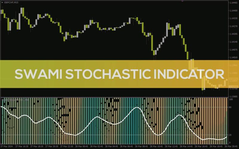 خرید و دانلود نمایش واضح مناطق اشباع خرید و فروش و جهت روند با نقشه حرارتی در اندیکاتور Swami Stochastic برای MT4 - تصویر 2