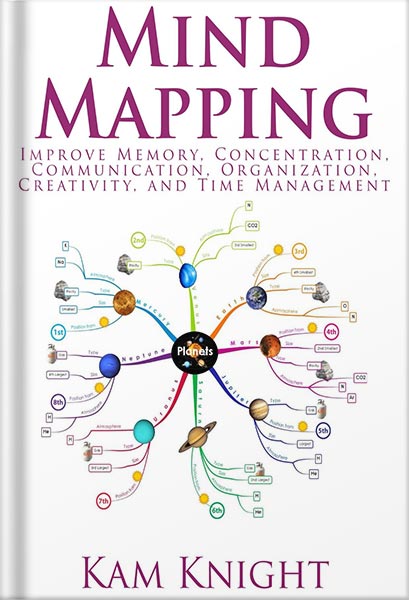 225-New-PNG-Version-187.jpg خرید و دانلود نسخه کامل کتاب Mind Mapping: Improve Memory, Concentration, Communication, Organization, Creativity, and Time Management (Mental Performance) by Kam Knight PDF - تصویر 1