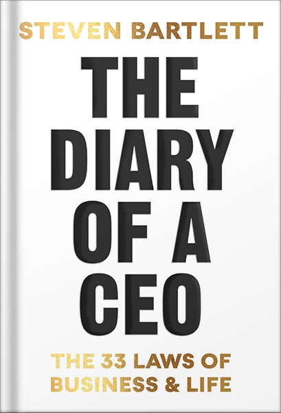 225-New-PNG-Version-3-1-1.jpg خرید و دانلود نسخه کامل کتاب The Diary of a CEO: The 33 Laws of Business and Life by Steven Bartlett PDF - تصویر 1