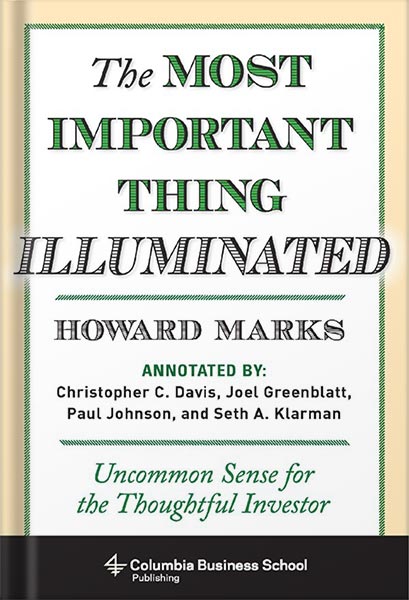 225-New-PNG-Version-47-4.jpg خرید و دانلود نسخه کامل کتاب The Most Important Thing: Uncommon Sense for the Thoughtful Investor (Columbia Business School Publishing) by Howard Marks PDF - تصویر 1