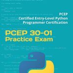 خرید و دانلود نسخه کامل کتاب PCEP 30-01 Practice Exam: PCEP – Certified Entry-Level Python Programmer Certification (Python Institute Certifications) Kindle Edition