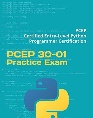 خرید و دانلود نسخه کامل کتاب PCEP 30-01 Practice Exam: PCEP – Certified Entry-Level Python Programmer Certification (Python Institute Certifications) Kindle Edition