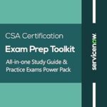 خرید و دانلود نسخه کامل کتاب ServiceNow CSA Certification Exam Prep Toolkit: All-in-One Study Guide and Practice Exams Power Pack