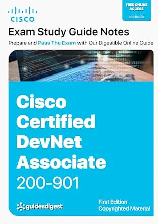 خرید و دانلود نسخه کامل کتاب Cisco Certified DevNet Associate 200-901 Complete Study Guide Notes: Exam 200-901 (Online Access Included)_6a6c44da4af54.webp خرید و دانلود نسخه کامل کتاب Cisco Certified DevNet Associate 200-901 Complete Study Guide Notes: Exam 200-901 (Online Access Included)