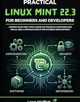 خرید و دانلود نسخه کامل کتاب Practical Linux Mint 22.3 for Beginners and Developers: Master Linux Mint with Hands-On Projects, Command Line Skills, and a Complete Setup for Modern Development
