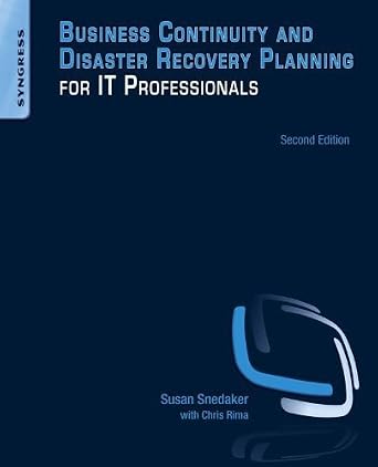خرید و دانلود نسخه کامل کتاب Business Continuity and Disaster Recovery Planning for IT Professionals_6a67fd4b84238.jpeg خرید و دانلود نسخه کامل کتاب Business Continuity and Disaster Recovery Planning for IT Professionals
