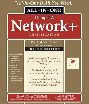 خرید و دانلود نسخه کامل کتاب CompTIA Network+ Certification All-in-One Exam Guide, Ninth Edition (Exam N10-009)
