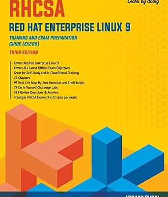 خرید و دانلود نسخه کامل کتاب RHCSA Red Hat Enterprise Linux 9: Training and Exam Preparation Guide (EX200), Third Edition