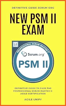 خرید و دانلود نسخه کامل کتاب PSM II: New PSM 2 Exam with Definitive Guide to Pass the Professional Scrum Master II Agile Certification (Agile Scrum Certifications)_6a6c4e4531e3b.jpeg خرید و دانلود نسخه کامل کتاب PSM II: New PSM 2 Exam with Definitive Guide to Pass the Professional Scrum Master II Agile Certification (Agile Scrum Certifications)