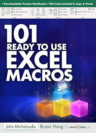 خرید و دانلود نسخه کامل کتاب 101 Ready To Use Microsoft Excel Macros (101 Excel Series Book 2)_6a667098c5cd2.webp خرید و دانلود نسخه کامل کتاب 101 Ready To Use Microsoft Excel Macros (101 Excel Series Book 2)