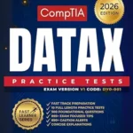 خرید و دانلود نسخه کامل کتاب COMPTIA DATAX | EXAM CODE: DY0-001 | FAST TRACK PREPARATION, 10 FULL LENGTH PRACTICE TESTS, 900 FOUNDATIONAL QUESTIONS, 895+ EXAM FOCUSED TIPS, 890+ CAUTION ALERTS AND CONCISE EXPLANATIONS