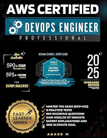 خرید و دانلود نسخه کامل کتاب AWS CERTIFIED DEVOPS ENGINEER PROFESSIONAL | MASTER THE EXAM (DOP-C02): 8 PRACTICE TESTS, 600 RIGOROUS QUESTIONS, GAIN WEALTH OF INSIGHTS, EXPERT EXPLANATIONS AND ONE ULTIMATE GOAL_6a6c60f56bf90.jpeg خرید و دانلود نسخه کامل کتاب AWS CERTIFIED DEVOPS ENGINEER PROFESSIONAL | MASTER THE EXAM (DOP-C02): 8 PRACTICE TESTS, 600 RIGOROUS QUESTIONS, GAIN WEALTH OF INSIGHTS, EXPERT EXPLANATIONS AND ONE ULTIMATE GOAL