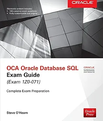 خرید و دانلود نسخه کامل کتاب OCA Oracle Database SQL Exam Guide (Exam 1Z0-071) (Oracle Press)