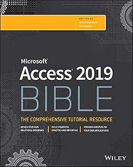 خرید و دانلود نسخه کامل کتاب Access 2019 Bible