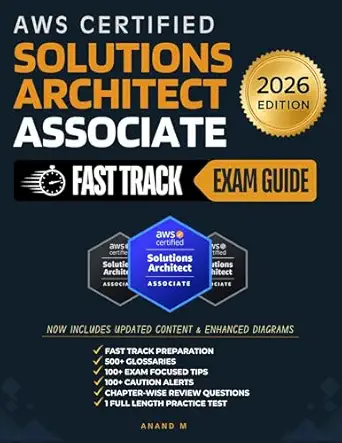 خرید و دانلود نسخه کامل کتاب AWS Solution Architect Associate – Fast Track Exam Guide | Exam Code: SAA-C03 | FAST TRACK PREPARATION, 500+ GLOSSARIES, 100+ EXAM FOCUSED TIPS, 90+ CAUTION ALERTS, 1 PRACTICE TEST_6a6c2997e0b0f.webp خرید و دانلود نسخه کامل کتاب AWS Solution Architect Associate – Fast Track Exam Guide | Exam Code: SAA-C03 | FAST TRACK PREPARATION, 500+ GLOSSARIES, 100+ EXAM FOCUSED TIPS, 90+ CAUTION ALERTS, 1 PRACTICE TEST