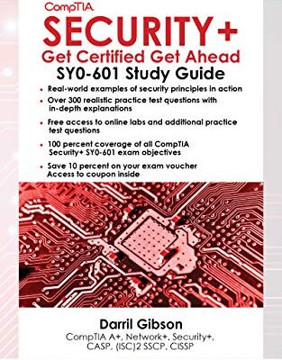 خرید و دانلود نسخه کامل کتاب CompTIA Security+ Get Certified Get Ahead: SY0-601 Study Guide Kindle Edition