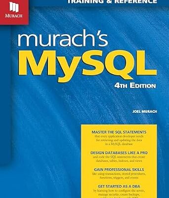 خرید و دانلود نسخه کامل کتاب Murach’s MySQL (4th Edition)