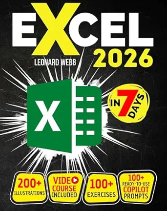 خرید و دانلود نسخه کامل کتاب Excel: The Easiest Way to Master Microsoft Excel in 7 Days. 200 Clear Illustrations and 100+ Exercises in This Step-by-Step Guide Designed for Absolute Newbie. Discover Formula, Charts and More_6a69cf81ac9e7.webp خرید و دانلود نسخه کامل کتاب Excel: The Easiest Way to Master Microsoft Excel in 7 Days. 200 Clear Illustrations and 100+ Exercises in This Step-by-Step Guide Designed for Absolute Newbie. Discover Formula, Charts and More