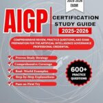 خرید و دانلود نسخه کامل کتاب AIGP CERTIFICATION STUDY GUIDE 2025-2026: Comprehensive Review, Practice Questions, and Exam Preparation for the Artificial Intelligence Governance Professional Credential