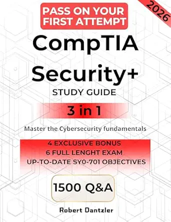 خرید و دانلود نسخه کامل کتاب CompTIA Security+ STUDY GUIDE – Mastering Cybersecurity. The 3-in-1 Guide to the SY0-701 Exam: Pass on Your First Attempt with a Proven Method, Hands-On Exercises & Step-by-Step Learning._6a6c1c98cca78.webp خرید و دانلود نسخه کامل کتاب CompTIA Security+ STUDY GUIDE – Mastering Cybersecurity. The 3-in-1 Guide to the SY0-701 Exam: Pass on Your First Attempt with a Proven Method, Hands-On Exercises & Step-by-Step Learning.
