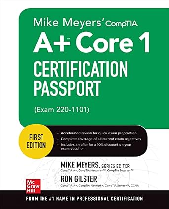 خرید و دانلود نسخه کامل کتاب Mike Meyers’ CompTIA A+ Core 1 Certification Passport (Exam 220-1101)_6a6ca2f33b1bf.jpeg خرید و دانلود نسخه کامل کتاب Mike Meyers’ CompTIA A+ Core 1 Certification Passport (Exam 220-1101)