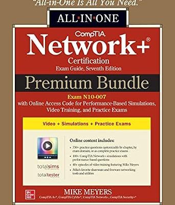 خرید و دانلود نسخه کامل کتاب CompTIA Network+ Certification Premium Bundle: All-in-One Exam Guide, Seventh Edition with Online Access Code for Performance-Based Simulations, Video Training, and Practice Exams (Exam N10-007)