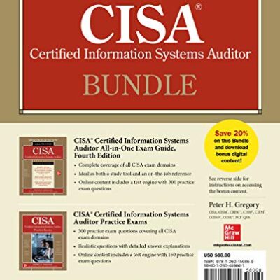 خرید و دانلود نسخه کامل کتاب CISA Certified Information Systems Auditor Bundle 1st Edition