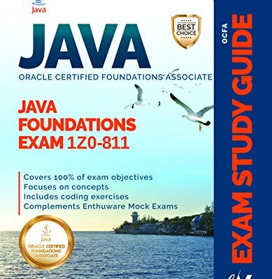 خرید و دانلود نسخه کامل کتاب OCFA Java Foundations Exam Fundamentals 1Z0-811: Study guide for Oracle Certified Foundations Associate, Java Certification Kindle Edition