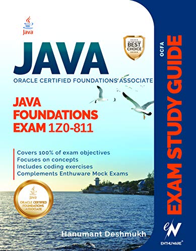خرید و دانلود نسخه کامل کتاب OCFA Java Foundations Exam Fundamentals 1Z0-811: Study guide for Oracle Certified Foundations Associate, Java Certification Kindle Edition_6a6bd88c92fe4.jpeg خرید و دانلود نسخه کامل کتاب OCFA Java Foundations Exam Fundamentals 1Z0-811: Study guide for Oracle Certified Foundations Associate, Java Certification Kindle Edition