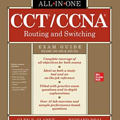 خرید و دانلود نسخه کامل کتاب CCT/CCNA Routing and Switching All-in-One Exam Guide (Exams 100-490 & 200-301) 1st Edition