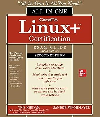 خرید و دانلود نسخه کامل کتاب CompTIA Linux+ Certification All-in-One Exam Guide, Second Edition (Exam XK0-005)