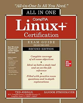 خرید و دانلود نسخه کامل کتاب CompTIA Linux+ Certification All-in-One Exam Guide, Second Edition (Exam XK0-005)_6a6909738c840.jpeg خرید و دانلود نسخه کامل کتاب CompTIA Linux+ Certification All-in-One Exam Guide, Second Edition (Exam XK0-005)