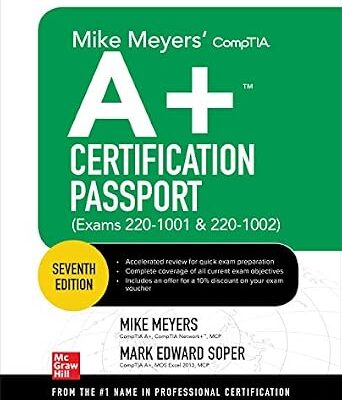 خرید و دانلود نسخه کامل کتاب Mike Meyers’ CompTIA A+ Certification Passport, Seventh Edition (Exams 220-1001 & 220-1002) (Mike Meyers’ Certification Passport)