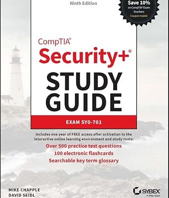 خرید و دانلود نسخه کامل کتاب CompTIA Security+ Study Guide with over 500 Practice Test Questions: Exam SY0-701 (Sybex Study Guide)