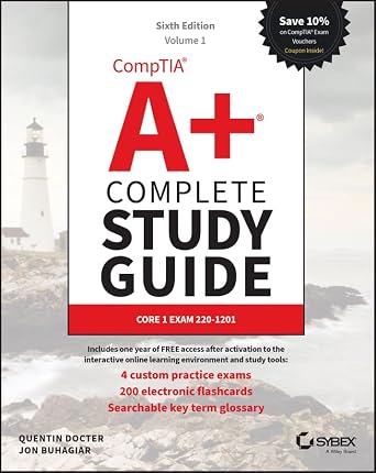 خرید و دانلود نسخه کامل کتاب CompTIA A+ Complete Study Guide, 2-Volume Set: Volume 1 Core 1 Exam 220-1201 and Volume 2 Core 2 Exam 220-1202 (Sybex Study Guide)_6a68e28305079.jpeg خرید و دانلود نسخه کامل کتاب CompTIA A+ Complete Study Guide, 2-Volume Set: Volume 1 Core 1 Exam 220-1201 and Volume 2 Core 2 Exam 220-1202 (Sybex Study Guide)
