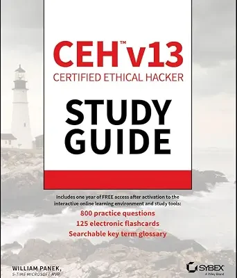 خرید و دانلود نسخه کامل کتاب CEH Certified Ethical Hacker v13 Study Guide (Sybex Study Guide)