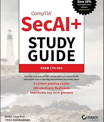 خرید و دانلود نسخه کامل کتاب CompTIA SecAI+ Study Guide: Exam CY0-001 (Sybex Study Guide)