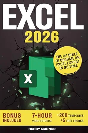 خرید و دانلود نسخه کامل کتاب Excel: The Absolute Beginner’s Guide to Maximizing Your Excel Experience for Maximum Productivity and Efficiency With all Formulas & Functions and Practical Examples_6a65ed404c3b2.webp خرید و دانلود نسخه کامل کتاب Excel: The Absolute Beginner’s Guide to Maximizing Your Excel Experience for Maximum Productivity and Efficiency With all Formulas & Functions and Practical Examples