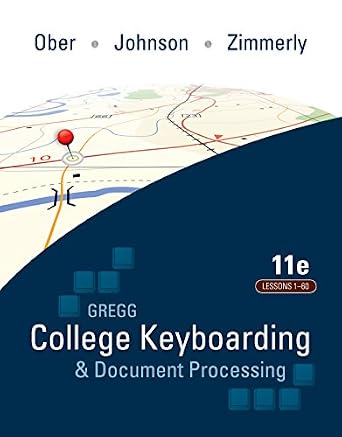 خرید و دانلود نسخه کامل کتاب Gregg College Keyboarding & Document Processing (GDP); Lessons 1-60 text_6a66206041bba.jpeg خرید و دانلود نسخه کامل کتاب Gregg College Keyboarding & Document Processing (GDP); Lessons 1-60 text