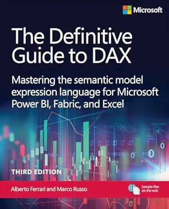 خرید و دانلود نسخه کامل کتاب The Definitive Guide to DAX: Mastering the semantic model expression language for Microsoft Power BI, Fabric, and Excel (Business Skills)_6a65ead7e6c6f.webp خرید و دانلود نسخه کامل کتاب The Definitive Guide to DAX: Mastering the semantic model expression language for Microsoft Power BI, Fabric, and Excel (Business Skills)