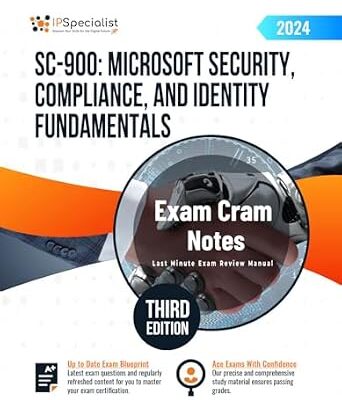 خرید و دانلود نسخه کامل کتاب SC-900: Microsoft Security, Compliance, and Identity Fundamentals Exam Cram Notes: Third Edition – 2024