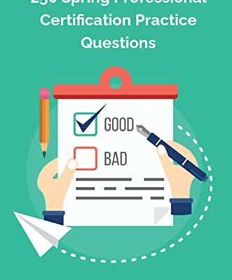 خرید و دانلود نسخه کامل کتاب 250+ Spring Framework Practice Questions: 250+ Spring Framework Practice Questions with answers and explanation for Java developers Kindle Edition