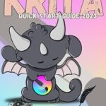 خرید و دانلود نسخه کامل کتاب KRITA QUICK START GUIDE 2023: A step by step visual and interactive guide