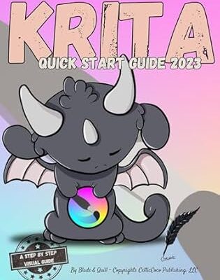 خرید و دانلود نسخه کامل کتاب KRITA QUICK START GUIDE 2023: A step by step visual and interactive guide